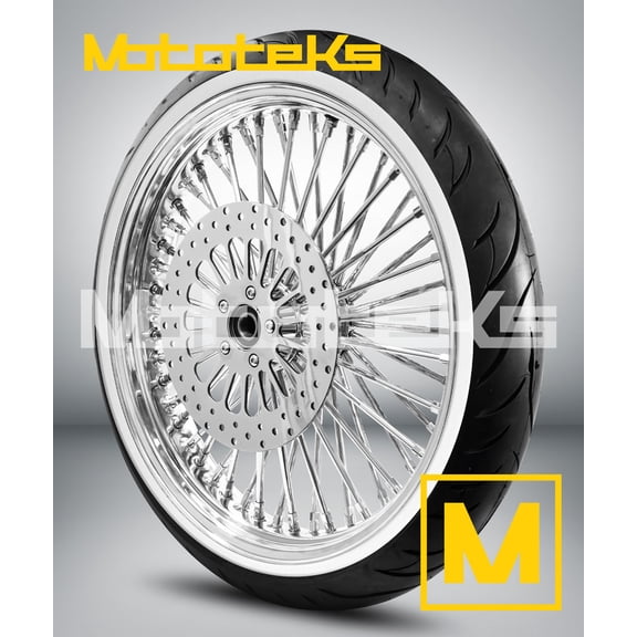 Mototeks FAT SPOKE Front 21x3.5 Motorcycle Tire