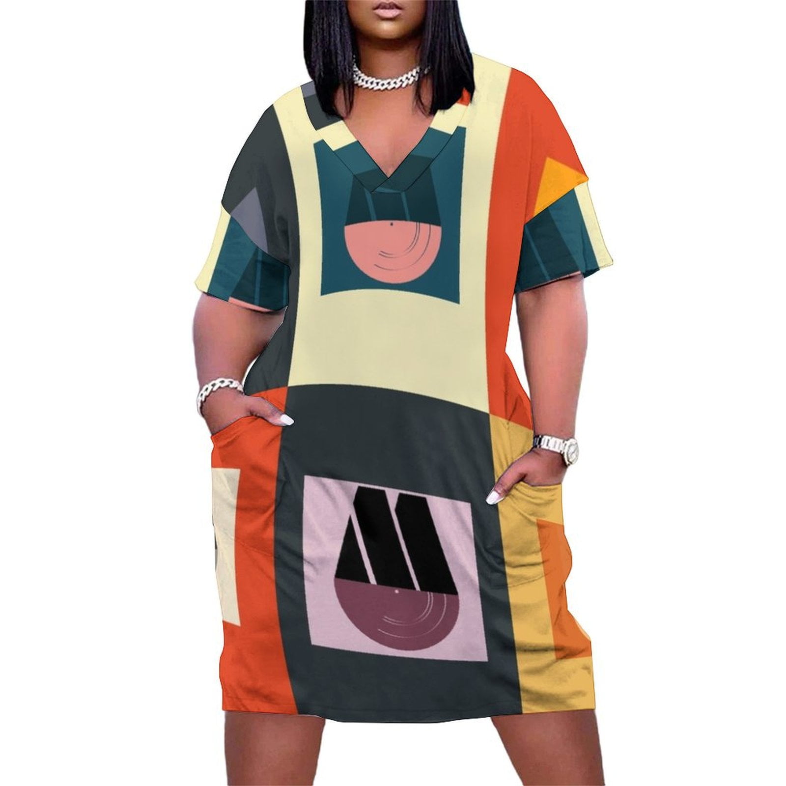 Motown Loose Pocket Dress summer outfits for women 2024 birthday dress