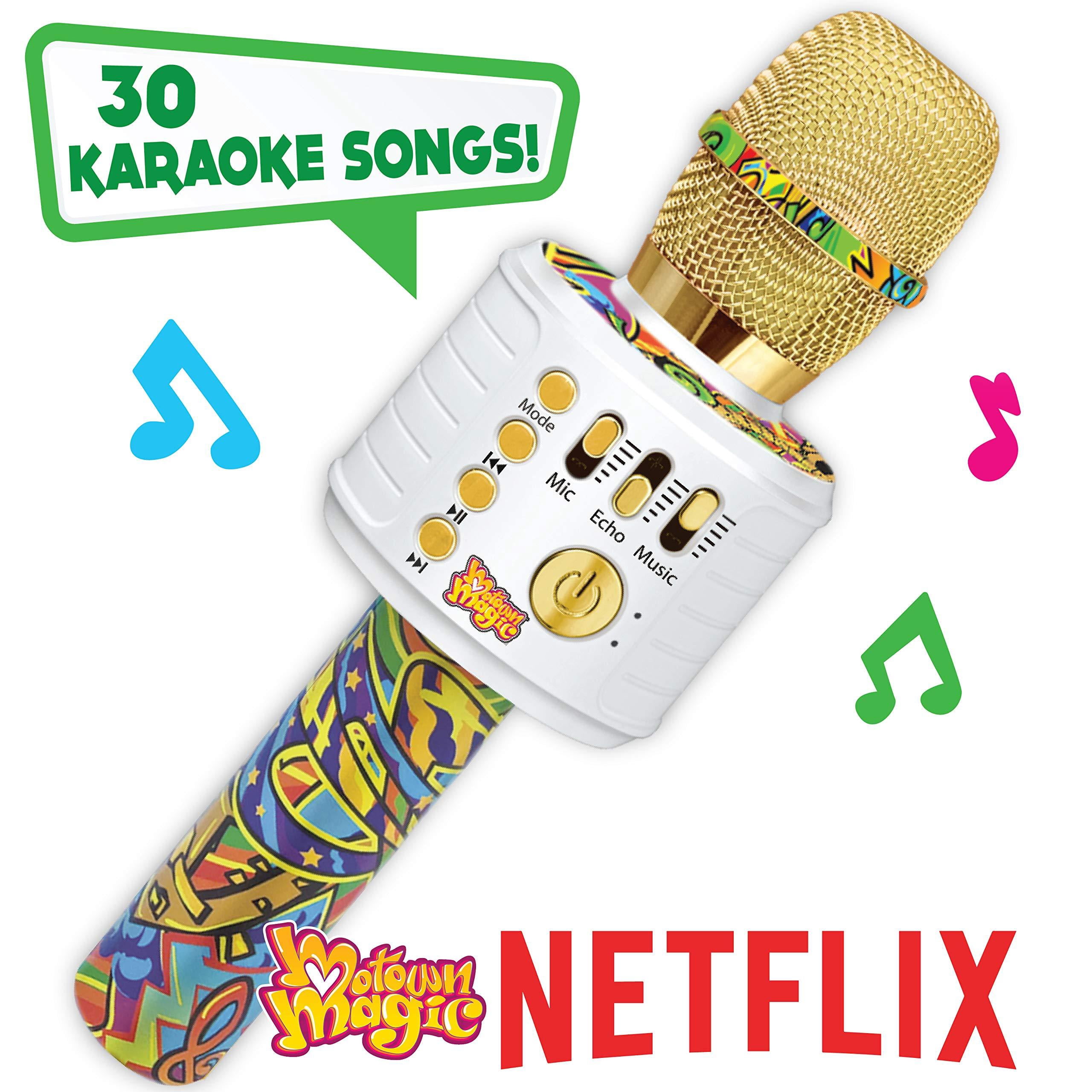 Move2Play Motown Magic Bluetooth Karaoke Microphone with 30 Move2Play Motown Magic Bluetooth Karaoke Microphone with 30
