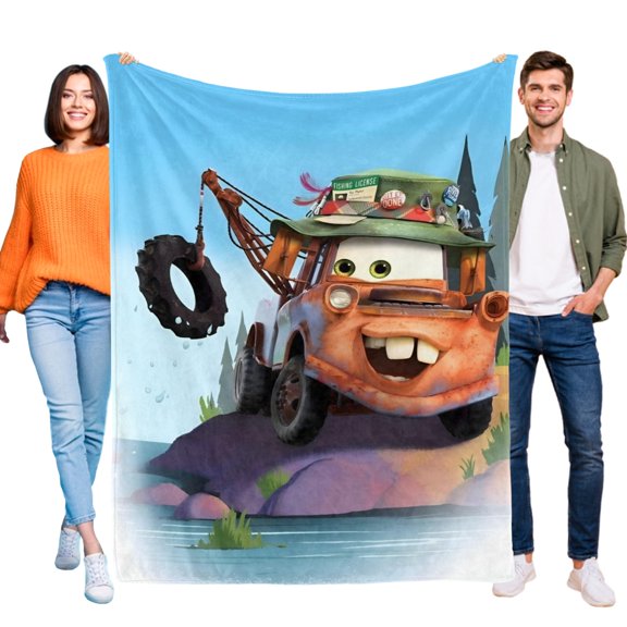 Motown Magic Flannel Blanket 50*60 in inch Soft And Comfortable With Clear Patterns And Easy Cleaning