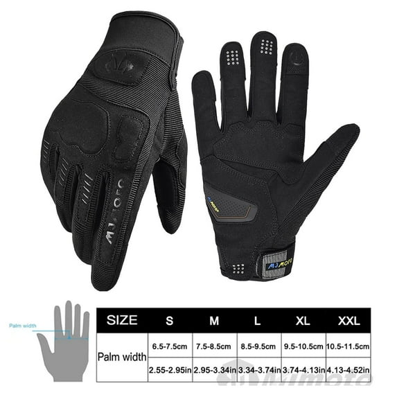 Motowolf Motorcycle Gloves For Autumn And Summer Anti Fall Off-road Racing Men's And Women's Breathable Touch Screen Gloves