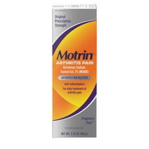 Motrin Arthritis Pain Relief Diclofenac Sodium Topical Gel 1%, 3.53 oz