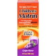 Motrin Children's Oral Suspension, Pain Relief, Ibuprofen, Grape