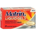 thumbnail image 1 of Motrin Ibuprofen 200Mg Liquid Capsule Gels, Pain Reliever/ Fever Reducer - 20 Ea, 6 Pack, 1 of 1