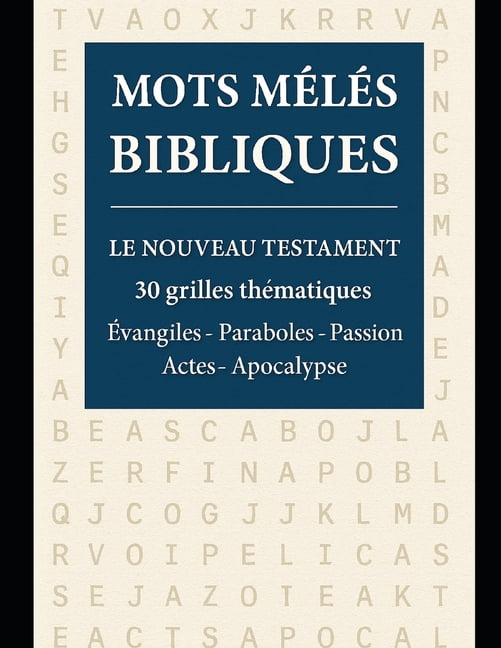Mots MÃªlÃ©s Bibliques - Le Nouveau Testament, (Paperback)