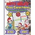 thumbnail image 1 of Mots mêlés Gros Caractères Enfants de 8 à 12 ans #31: Noël - Pour enfants de 8 à 12 ans - Dificulté facile - Gros Caract, (Paperback), 1 of 1