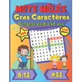 thumbnail image 1 of Mots mêlés Gros Caractères Enfants de 8 à 12 ans #32: Pour enfants de 8 à 12 ans - Dificulté facile - Gros Caractères - Grand Format - Police de caractères grande taille et amusante - 100 grandes gril, 1 of 1
