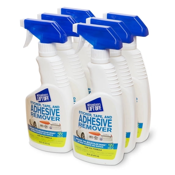Lift Off 45706-6PK Sticker, Tape, and Adhesive Remover, 16 Fl Oz, Pack of 6