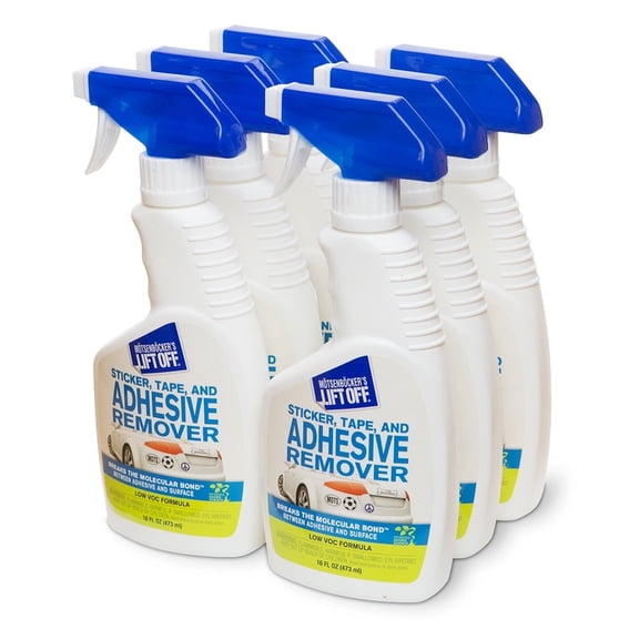 Lift Off 45706-6PK Sticker, Tape, and Adhesive Remover, 16 Fl Oz, Pack of 6