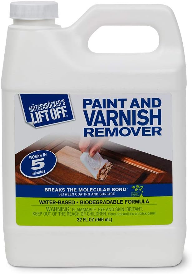 Motsenbocker's Lift Off 41132 32Ounce Paint and Varnish Remover for