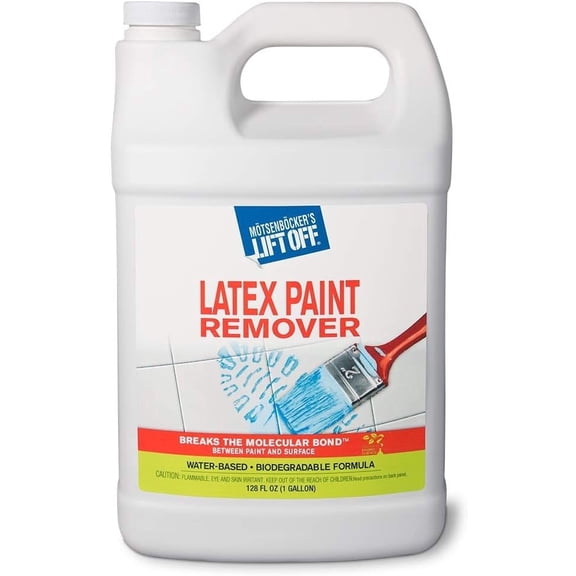 Lift Off 41401 Latex Paint Remover, Water-Based, Biodegradable, Water-Based, 1 Gallon, Pack of 1