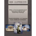 thumbnail image 1 of Mott V. U S U.S. Supreme Court Transcript of Record with Supporting Pleadings (Paperback), 1 of 1