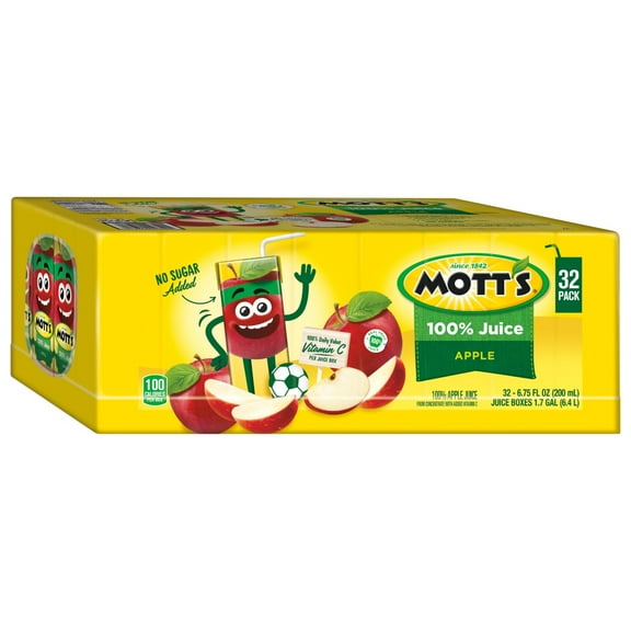 Mott's 100% Apple Juice Boxes