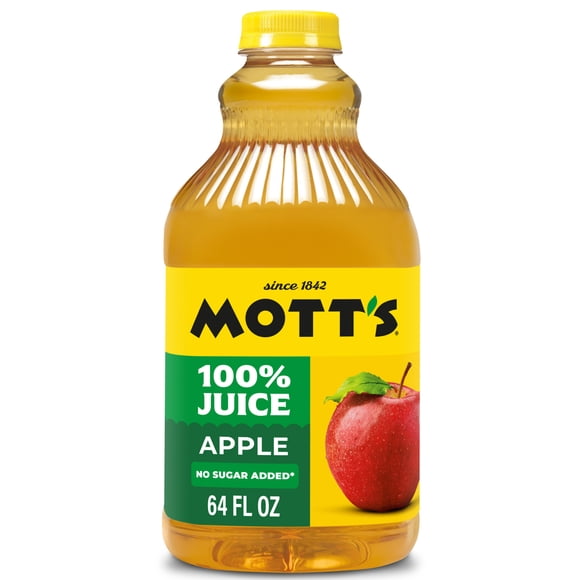 Mott's 100% Apple Juice, 64 Fluid Ounce, Bottle