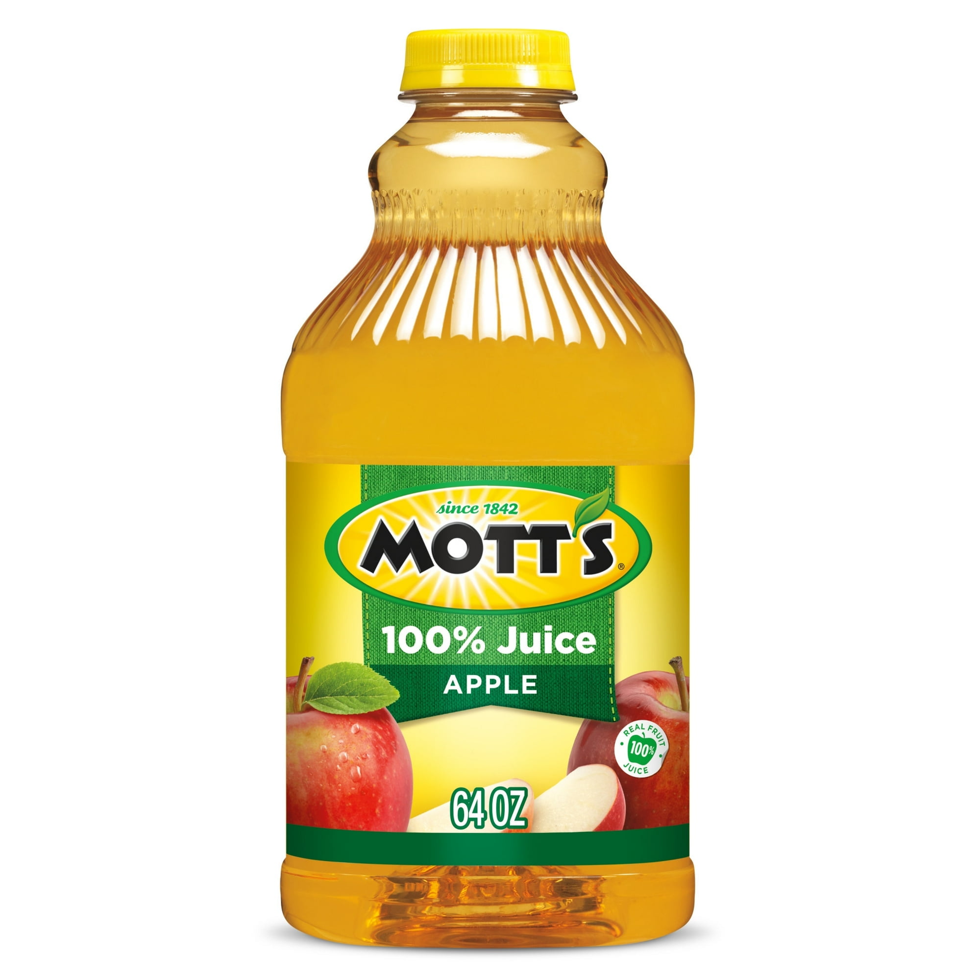 Mott's 100% Juice Original Apple Juice, 64 Fluid Ounce, (Pack of 6)