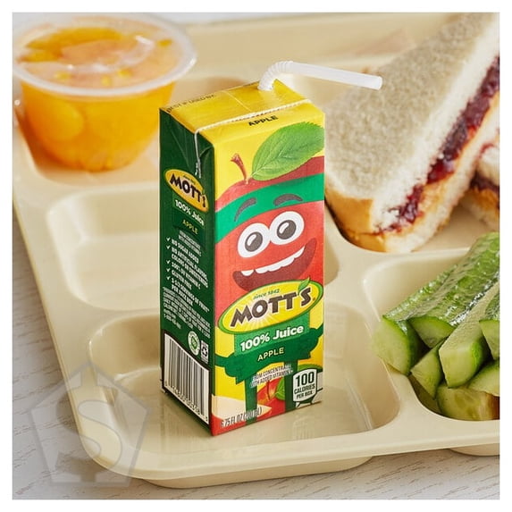 Mott's Apple Juice 6.75 fl. oz. Box - 32/Case