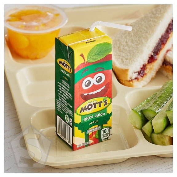 Mott's Apple Juice 6.75 fl. oz. Box - 32/Case