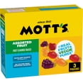 thumbnail image 1 of Mott's Assorted Fruit  Flavored Snacks, 3 Count, 1 of 11