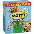 thumbnail image 1 of Mott's Fruit Flavored Snacks, Animals Assorted Fruit, Gluten Free, 40 ct, 1 of 6