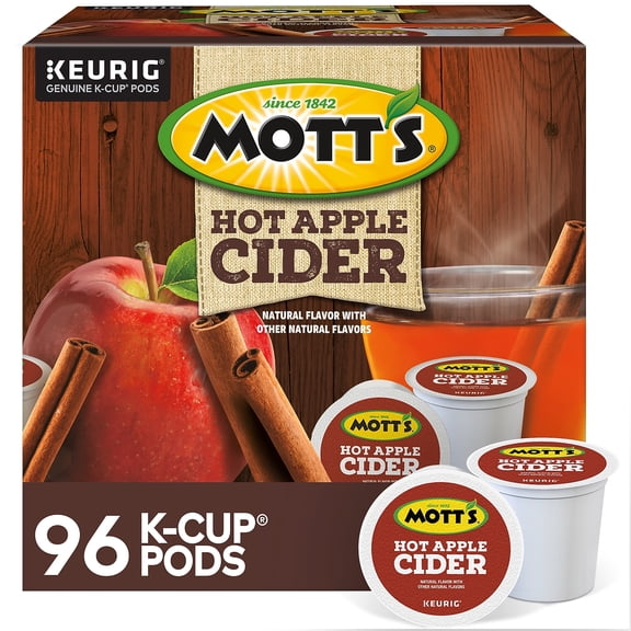 Mott's Hot Apple Cider - Hot drink pod - 24 pcs. x 1 oz - 18.9 oz