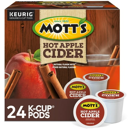 Mott's, Hot Apple Cider K-Cup Pods, 24 Count