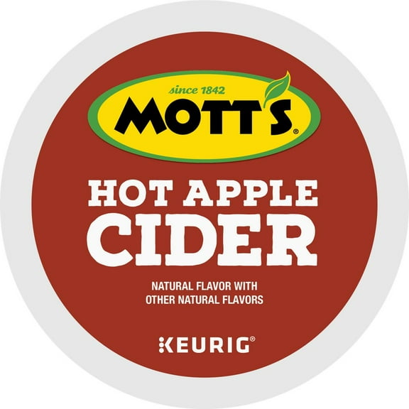 Mott's Hot Apple Cider, Single-Serve K-Cup Pods, 96 Count