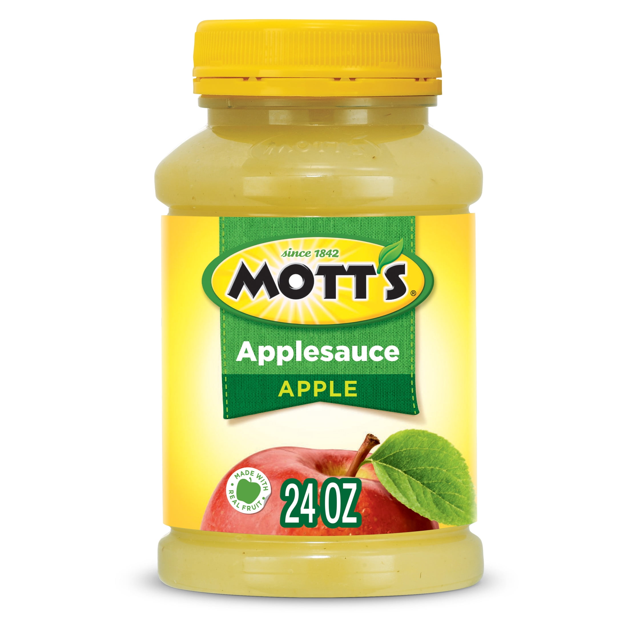 Mott's No Sugar Added Applesauce, 24 oz Jar