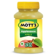 Mott's No Sugar Added Applesauce, 24 oz Jar