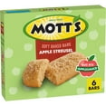 thumbnail image 1 of Mott's Soft Baked Bars, Apple Streusel, Made with Applesauce, 6 Ct, 5.76 oz, 1 of 15