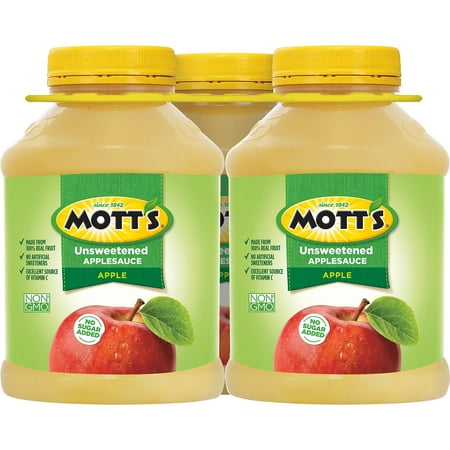 Mott's Unsweetened Applesauce Pack of 3, 46oz ea
