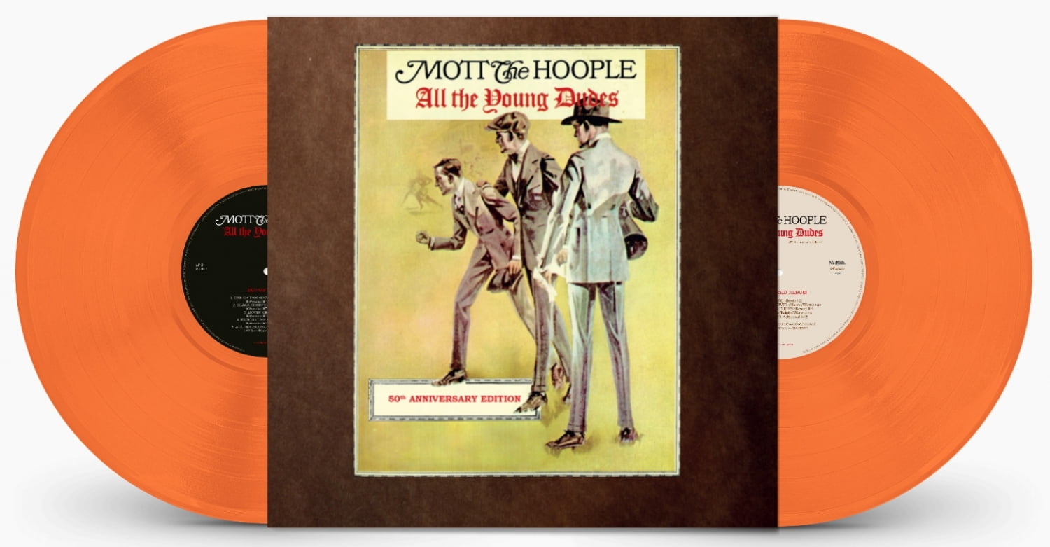 Mott the Hoople - All The Young Dudes: 50th Anniversary Edition - 140gm Gatefold Orange vinyl - Music & Performance