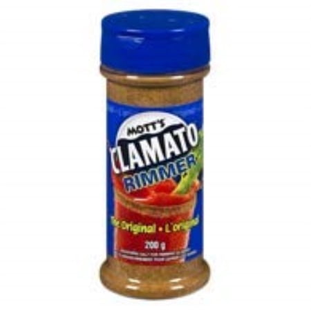 Motts Clamato Rimmer Seasoning Salt for Rimming Glasses 200g/7.05oz {Imported from Canada}
