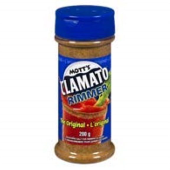 Motts Clamato Rimmer Seasoning Salt for Rimming Glasses 200g/7.05oz {Imported from Canada}