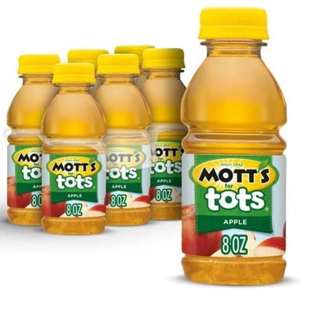 Mott's for Tots Apple, 8 fl oz bottles, 6 pack