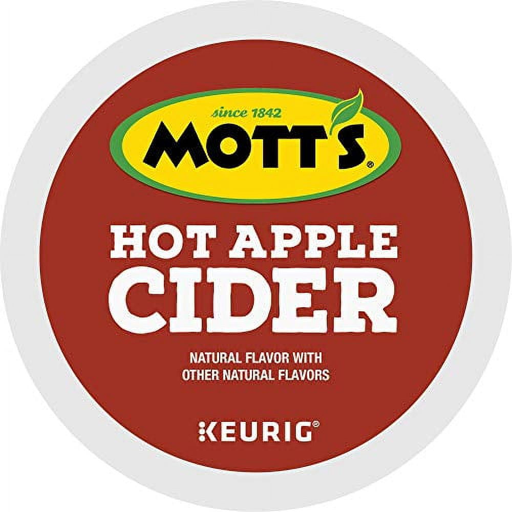 Motts Hot Apple Cider K Cups - Pack Of 2 Boxes - 48 K Cups Total - 24 K Cups Per Box - For Use In Keurig Coffee Makers