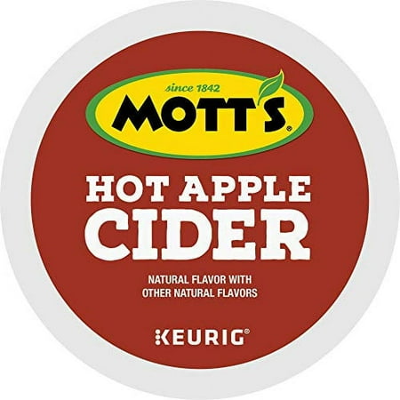Motts Hot Apple Cider K Cups - Pack Of 2 Boxes - 48 K Cups Total - 24 K Cups Per Box - For Use In Keurig Coffee Makers