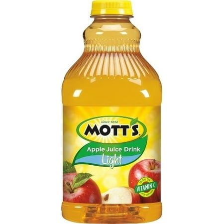 Motts Light Apple Juice, 64 Fluid Ounce Jug -- 8 per Case.