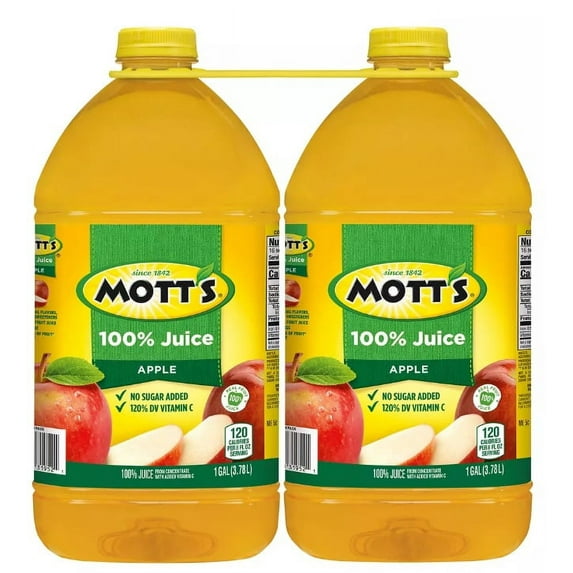Mott's 100% Original Apple Juice, 2 pk./1 gal.
