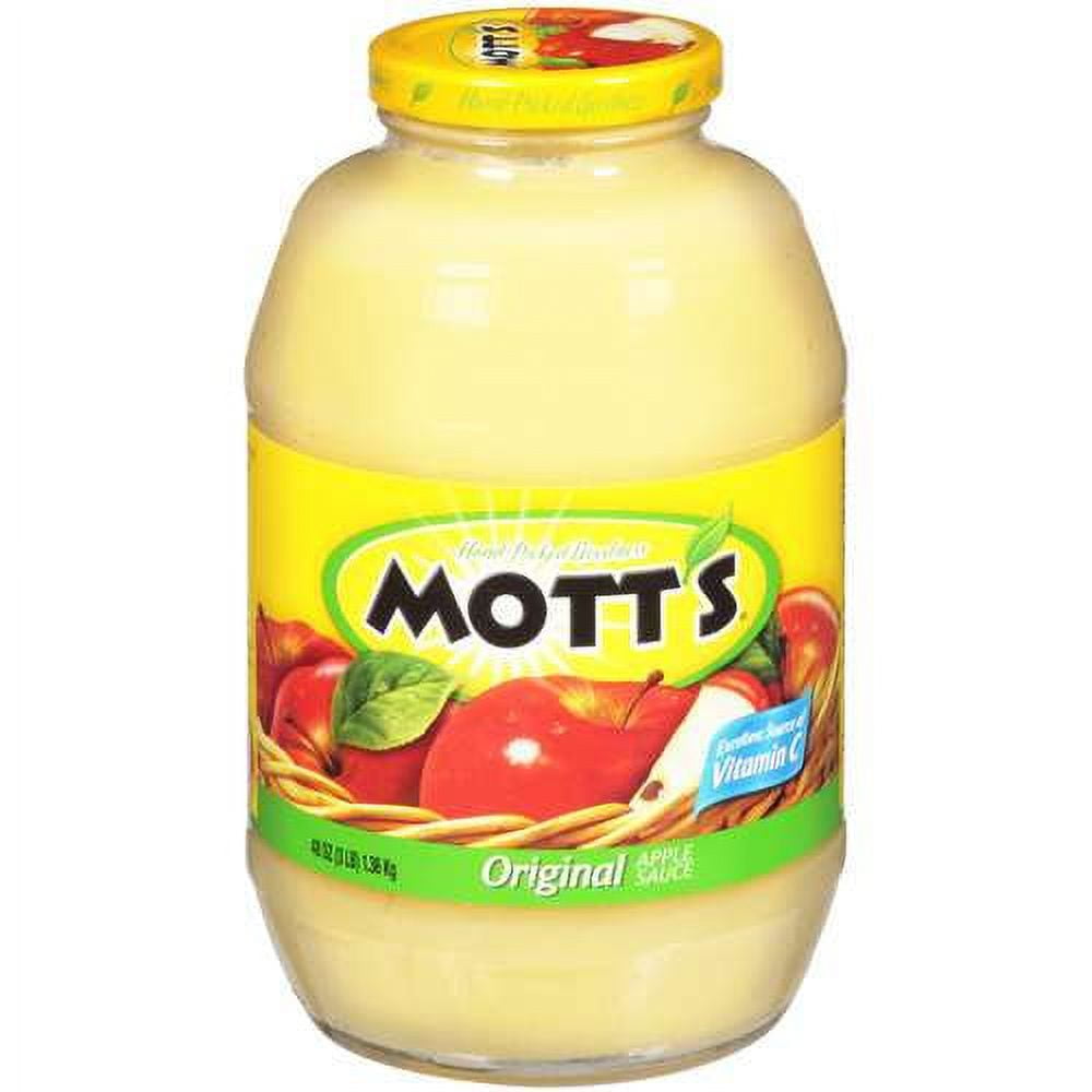 Motts Original Applesauce Jar, 48 oz Jar