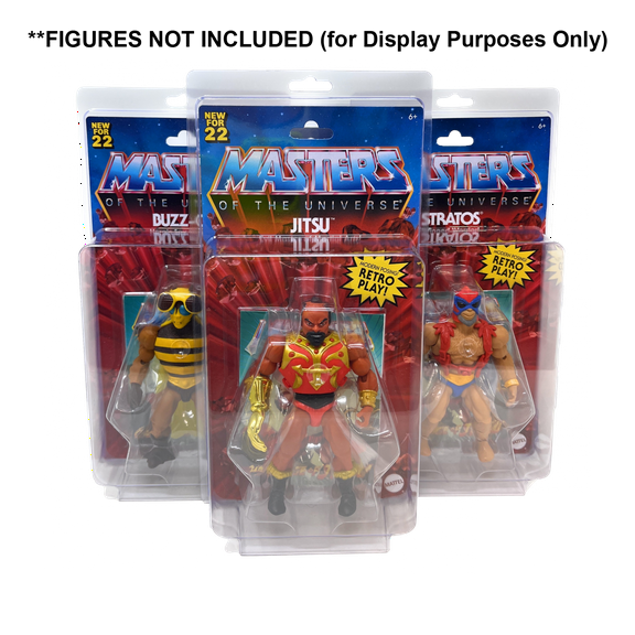 Motu Origins Protective Cases by Nozlen - Masters of The Universe - HE-Man - WWE