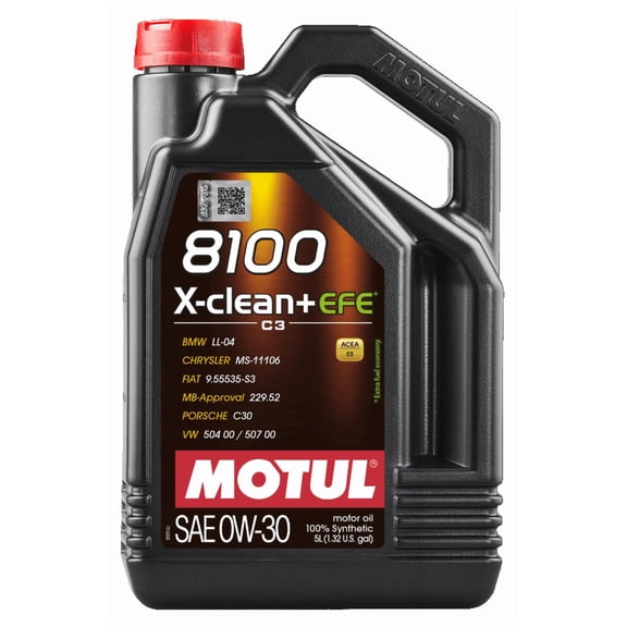 Motul 0W-30 Full Synthetic Motor Oil, 5 Liters