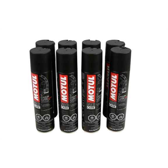 Motul 103244 C2 Chain Lube Road, 9.3 oz- 8 pck