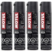 Motul 103244 Set of 4 C2 Chain Lube Road 9.3-Ounce Cans