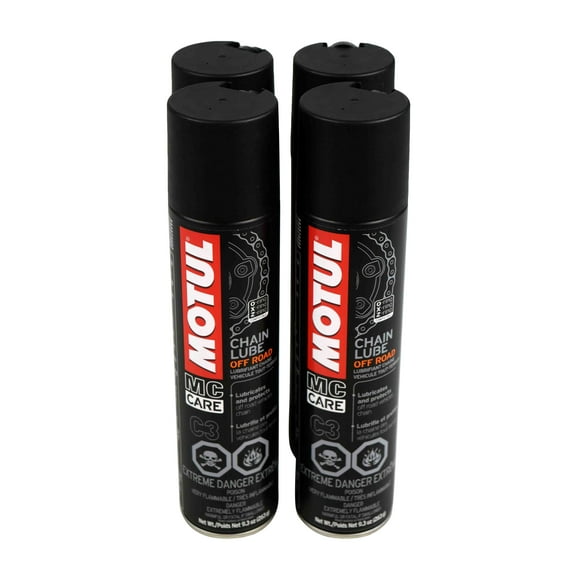 Motul 103245 chain lube offroad 9.3oz - 4 pck