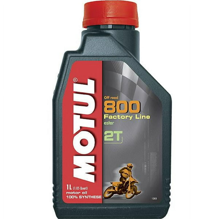 Motul 800 2T FL OFF ROAD 100% synthetic Racing 4L Engine Motor Oil 4 x 1L