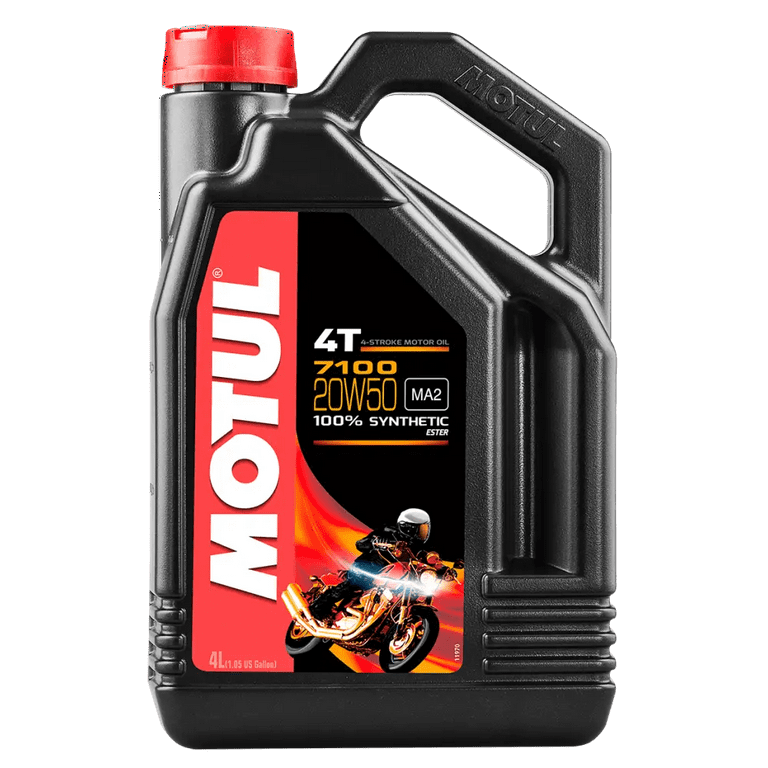 Motul 7100 Synthetic Motor Oil, 104104, 20W50, 4-Liter - Walmart.com