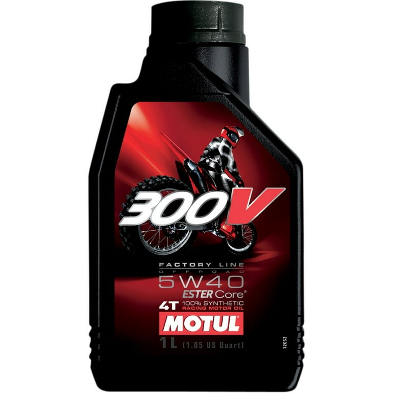 Motul 300V 15W50 1L エンジンオイル×4本 Motul 104125 300V Synthetic Motor Oil - 15W50 - 1L