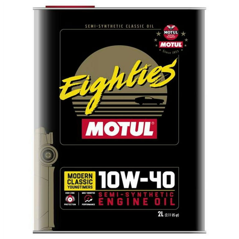 Motul Eighties Modern Classic Oil 10W40 - 2 Liter Motul Eighties Modern Classic Oil 10W40 - 2 Liter