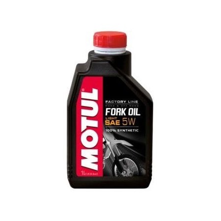 Motul 1L Suspension Fork Oil Factory Line Light/Med. 7.5W - Synthetic Ester