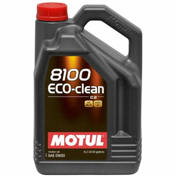 Motul MOT-102889 5 Liter 8100 Eco-Clean 0W30 Engine Oil